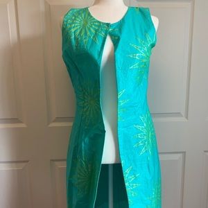 Vintage atomic beach cover up